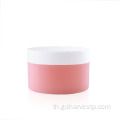 พลาสติก PP Round Cosmetic Care Cream Jaram jar